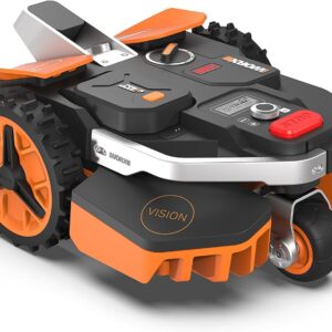 WORX Landroid Vision M600 – Mähroboter ohne Begrenzungskabel, KI-Hindernisvermeidung & Igelschutz, WLAN/BT, bis 600 m²